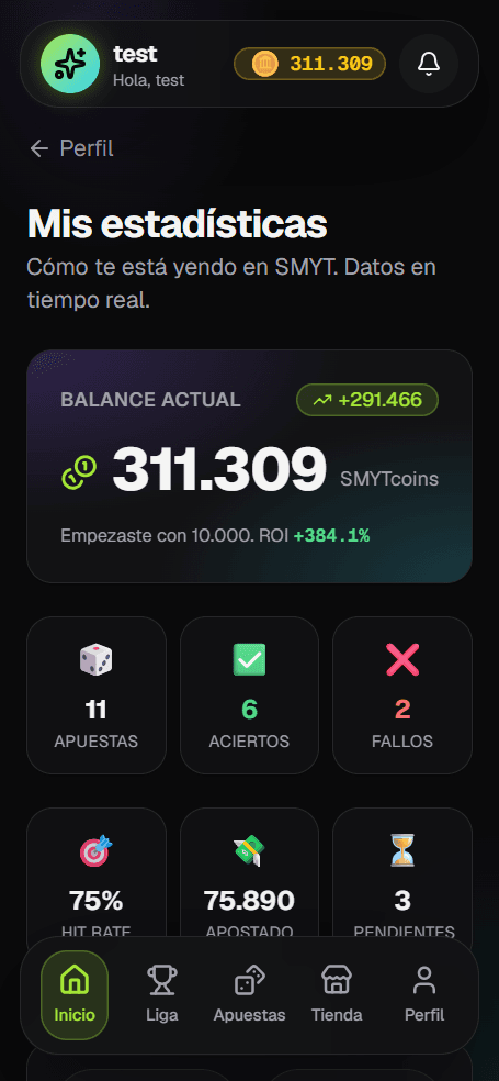 Estadísticas