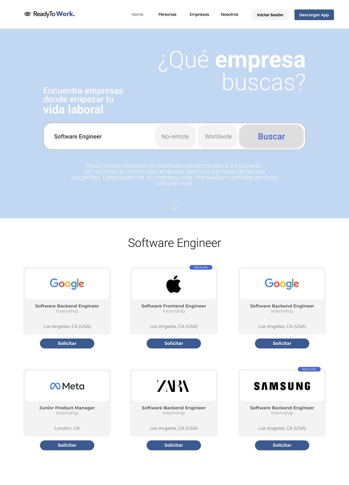 Web - Empresas